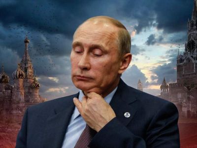 Путин - разрушитель. Коллаж: telegra.ph