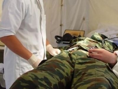 Тяжелораненый. Фото: ВКонтакте