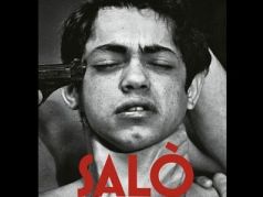 Постер фильма "Сало" Паоло Пазолини.